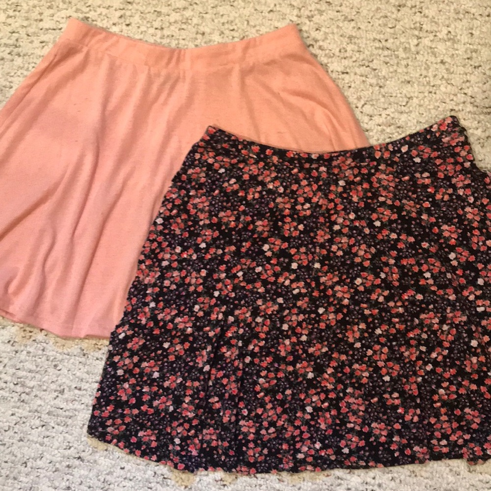 Pink and Floral Skater Skirt bundle!